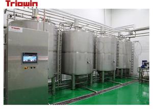 China Herbaceous Plant Tea Production Line With Homogenizer And Sterilization Machine wholesale