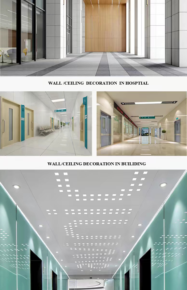 Aluminum 3D Panel Hygiene First Building Solutions Transform Your Facade From Embossed Patterns To Brushed Textures These Surface Treatments Add Depth