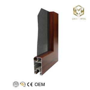 China ​Thermal Break 45mm Anodized Aluminium Door Frame Profile For Residential wholesale