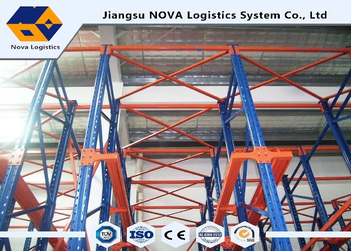Galvanized Steel Pallet Warehouse Racking Storage High Density
