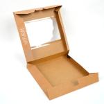Outdoor Kitchen Kraft Paper Plate Camping Picnic Snack Box With Self Erecting