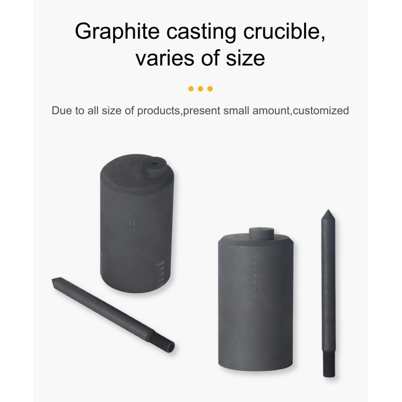 Graphite Casting Crucible & Stopper For VPC066