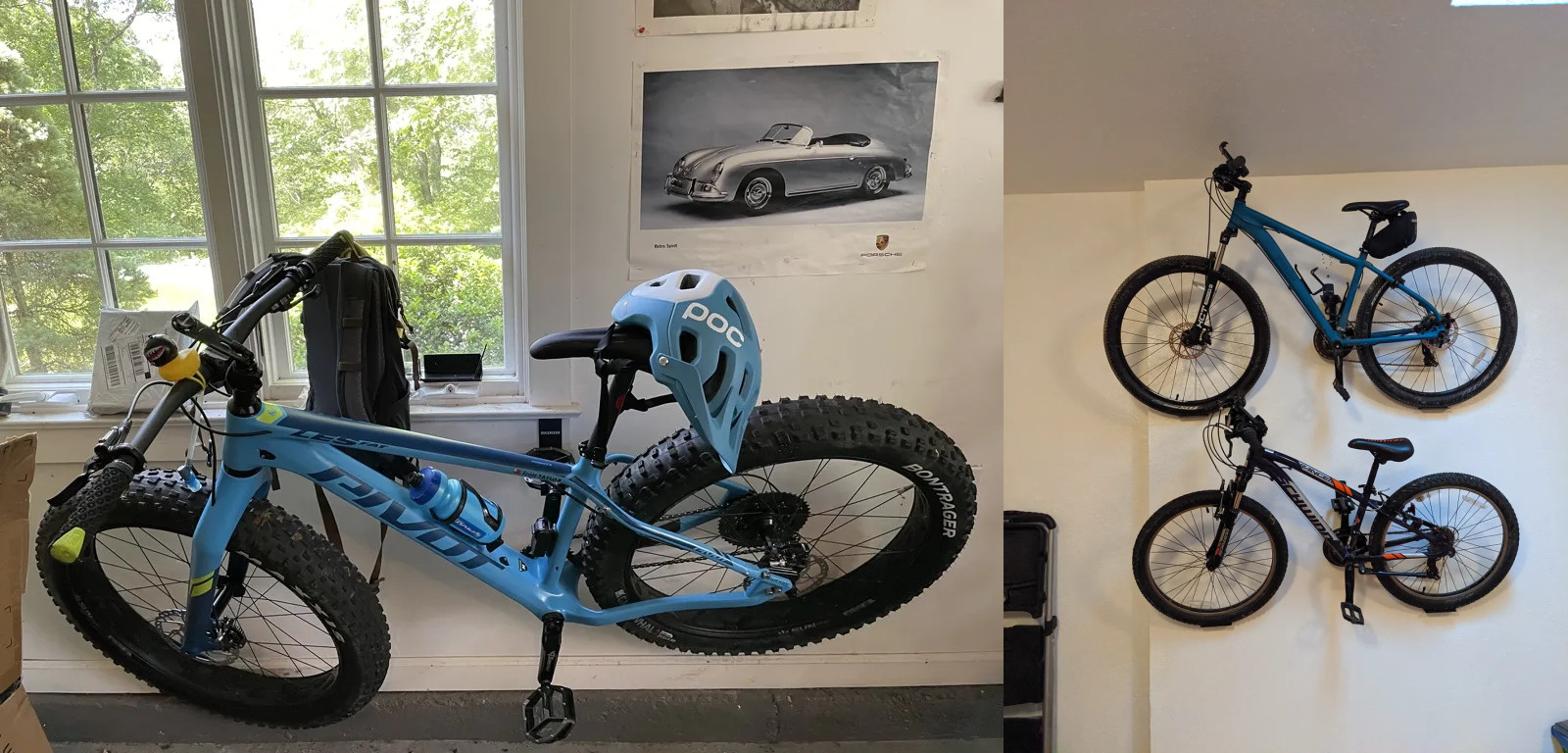 Metal Pedal Suspension Rack Detachable Design for E-Bikes MTBs City Bikes and Road Bikes