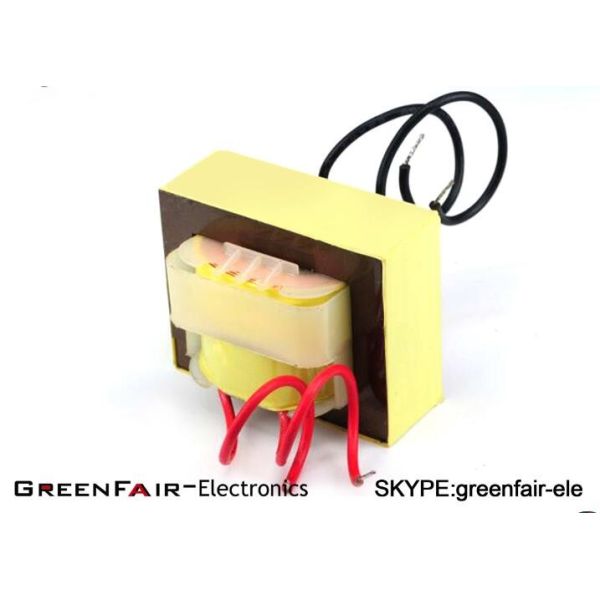 Linear EI66 Low Frequency Transformer 50 / 60Hz Lead Wire Terminal Silicon Lamination