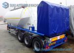 Big Capacity 40 M3 Dry Bulk Tanker Trailer 3 Axle Container Semi Trailer