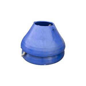 China Used HP6 Mantle Cone Crusher Wear Spare Parts for Mining Equipment wholesale