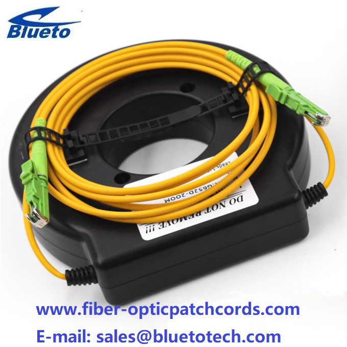 OTDR Launch Cable Fiber Ring 300m SC/APC-SC/APC Optical Fiber Extension Cable Single mode