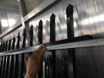 Customized Black Zinc Steel Metal Garrison Fence Panels Maintenance Free