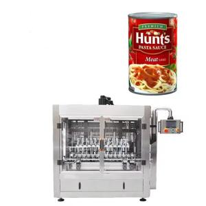 China Paste Dispenser Automatic Canning Machine 100BPH-20000BPH For Meat wholesale