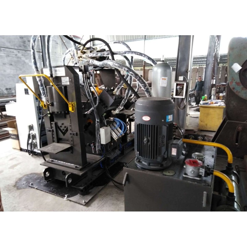 Power Tower Accessory Industry Use CNC Punching Marking Cutting Machine Line Model CJBNC1412