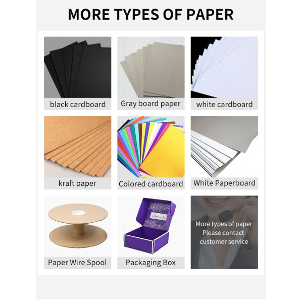 Custom Order Recycled Materials Anti-Curl Paper Wire Spool for Consumer Electronics