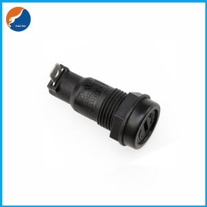 China H3-17 PBT Bayonet Type Cap 5.2x20mm Glass Ceramic Tube Panel Mounting Fuse Holder wholesale