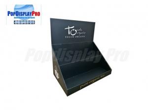 China Custom Counter Display Boxes Cardboard 2 Tier Flat Delivered For Selling Tea wholesale