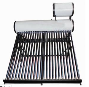 China non pressure evacuated tube solar water heater with 20liter horizontal feeder tank wholesale