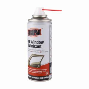 China Tinplate Can Car Window Lubricant Spray 200ml AEROPAK Thermoplastic wholesale