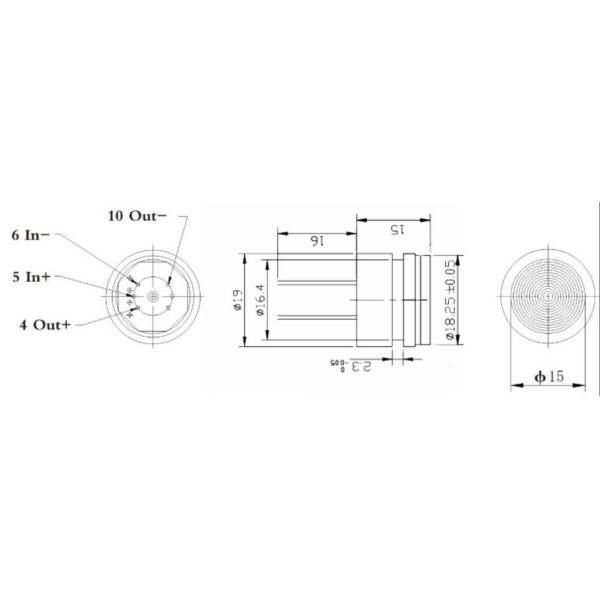 Baoji Hengtong Low Cost Price Industrial Diffusion Silicon Pressure Sensor