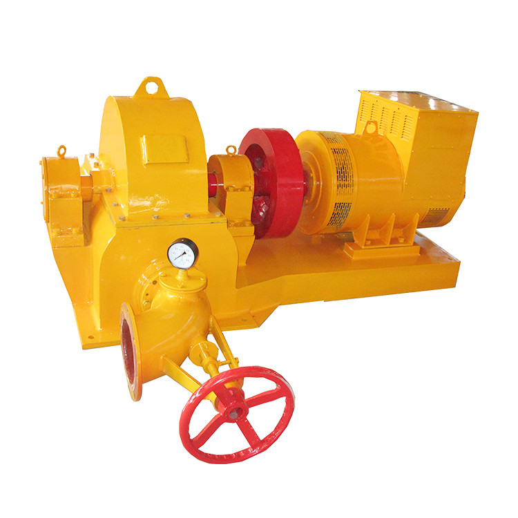 Turgo Type High Head Water Turbine Generators Simple Compact Structure