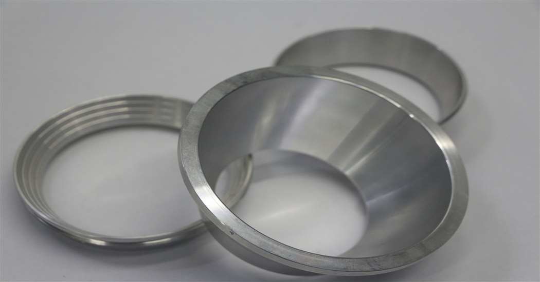 6063 Aluminum Machined Metal Parts , Precision CNC Machined Components
