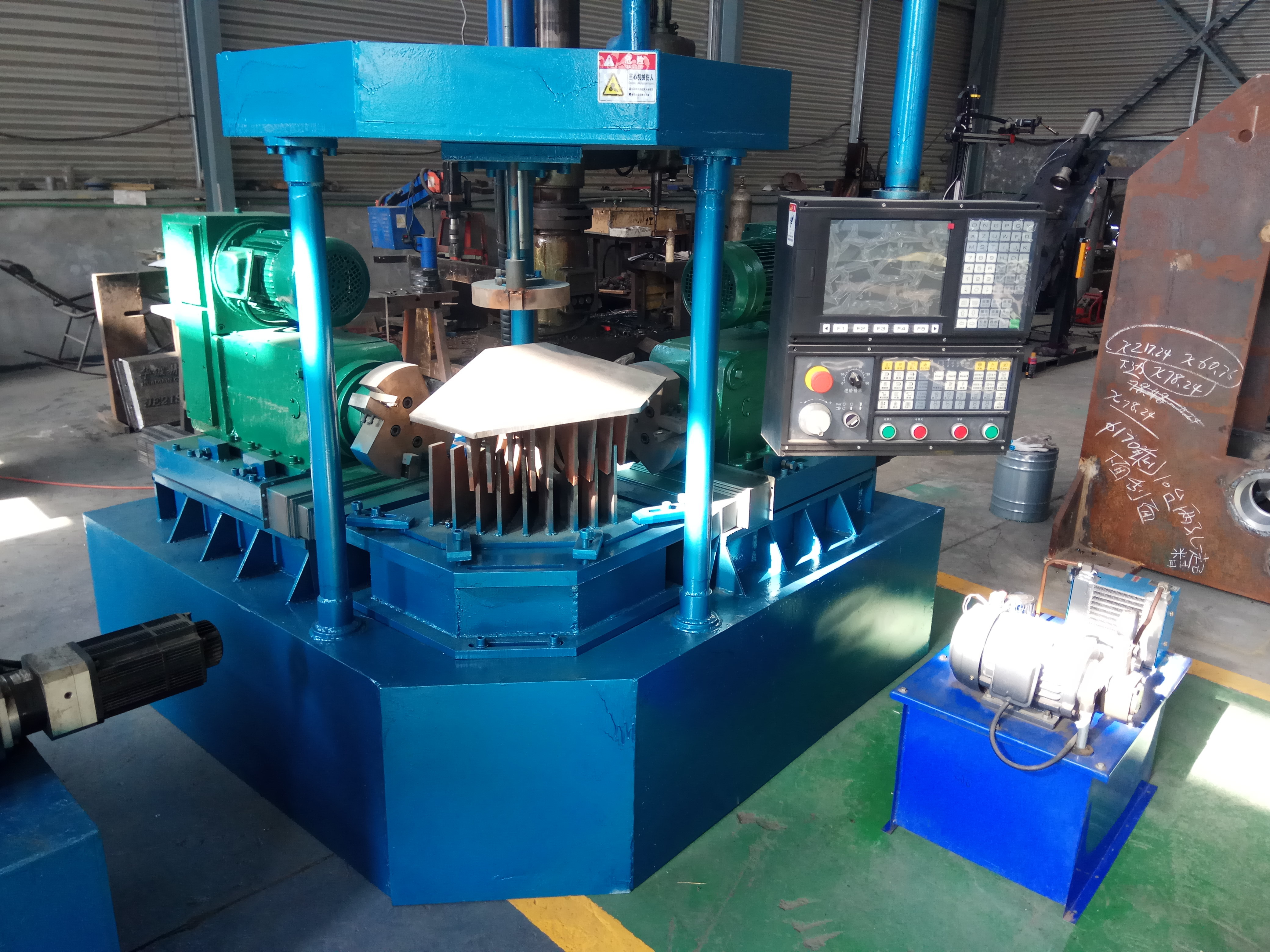 60MM 3000MM LR Pipe Fitting Beveling Machine