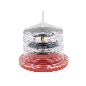 China 1-4NM 2W Red Solar Marine Navigation Lamps wholesale