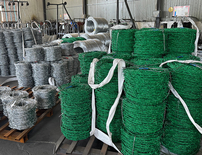 Rust Resistance Single Strand Hot Dipped Galvanized Barbed Wire Price Per Roll