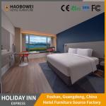Four Star Hotel Furniture Set Foshan Standard Double Bedroom With ISO 14184