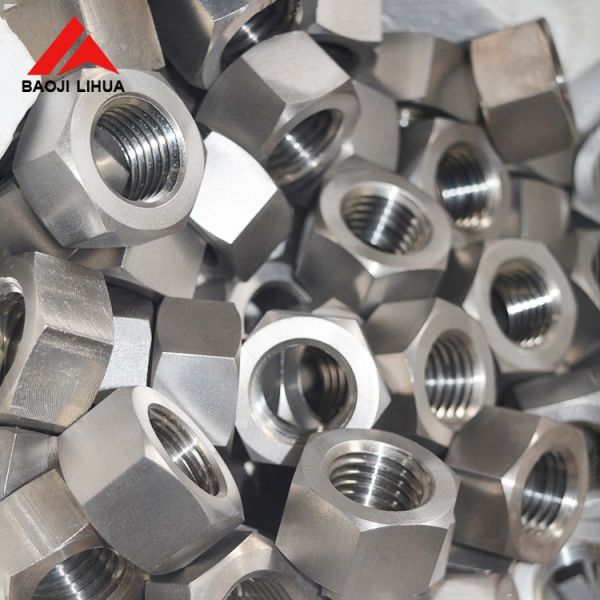 Hexagon Titanium Bolts Nuts DIN933 DIN934 Titanium Hex Bolts