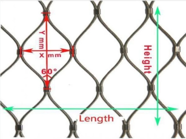 Stainless Steel Dropped Objects Prevention Nets Drop / Fall Safety Nets For Drilling Industry