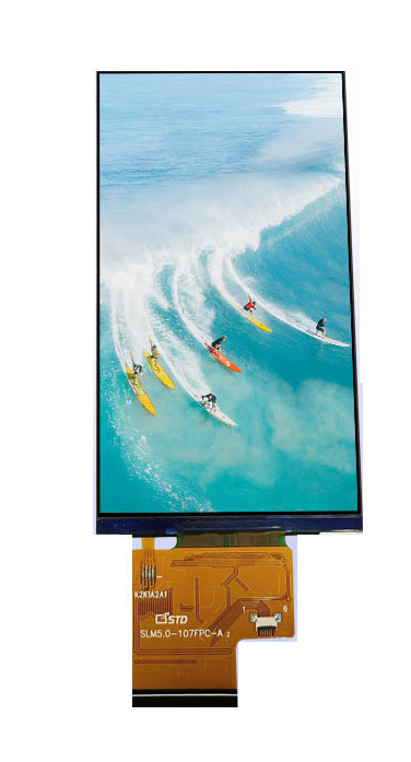 5.0 Inch TFT Display Screen 854*480 Resolution RGB Interface All 6'clock Viewing Angle