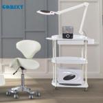 Floor Stand Adjustable Salon Magnifying Lamp Beauty Equipment
