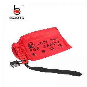 China Crane Controller Lockout Cinch Bag , Safety Kit Bag For Junction Bowes wholesale