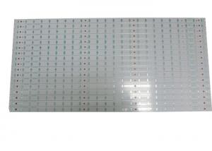 China Single Side LED Strip Metal Core PCB Board 1.5mm Thickness White Silkscreen wholesale