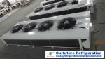 Twin Air Blowing On Opposite Direction Unit Cooler Evaporator For Supermarket