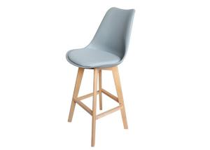 China Plastic Seat Beech Bar Stool wholesale