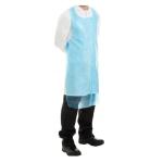 White / Blue Disposable Aprons On A Roll Non Toxic Without Sleeves
