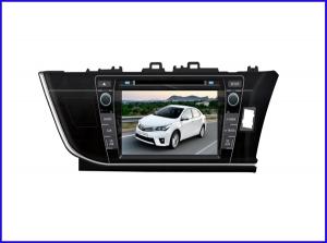 China Toyota 8 inch Corolla car dvd player/HD car dvd player /two din car dvd player with usb/gps/sd cards on panel wholesale