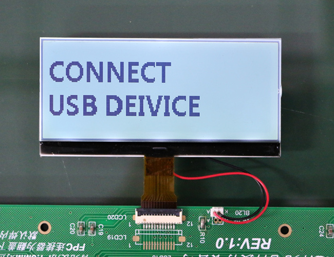 3V 3inch LCM Graphic LCD Module 192x64 With ST7525 Controller