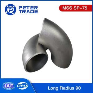 China MSS SP-75 Pipe Fitting Elbow Long Radius 90 Degree Elbow WPHY-42 WPHY-46 WPHY-52 wholesale