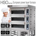 Capacity Electric Baking Equipment 6-Tray Commercial Oven 20.7kw Power 380V 50HZ