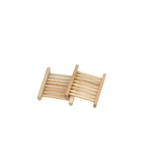 China Bathroom Wooden Soap Case, Home Hand Craft Bathtub Shower Dish, Rectangular, Natural Wooden Holder for Sponges, Scrubber wholesale