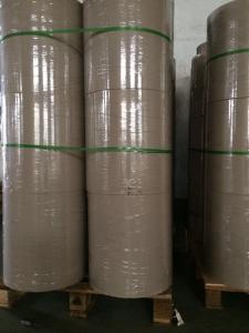 China 50*70cm Anti Curl Thickness 70gsm Kraft Paper Floor Protection on sale