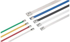 China Black Self Locking Cable Ties Non Releasable High Holding Force Reliable wholesale