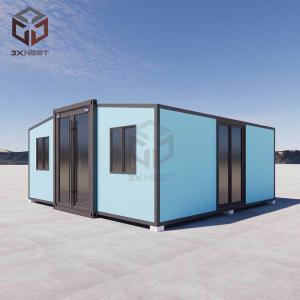 China Portable Foldable Container House Fold Out Prefab Cabin Weatherproof wholesale