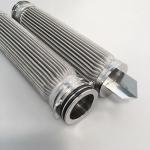 Professional Stainless Steel Pleated Filter Cartridge / Hydraulic Filter Element