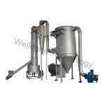 1000kg/H Titanium Steam Heating Cassava Flour Spin Flash Dryer