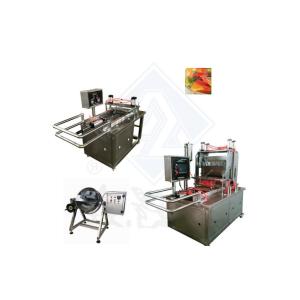 China Advanced Stainless Steel 3kw Pear Apple Pectin Gelatin Gummy Candy Making Machine wholesale