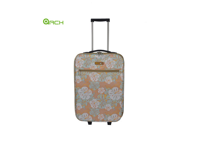 22 Inch Printing Ripstop Garment Four Wheel Suitcase easy maneuverability