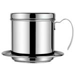 Stainless Steel Coffee Drip Brewer Reusable Phin Infuser Strainer Pot