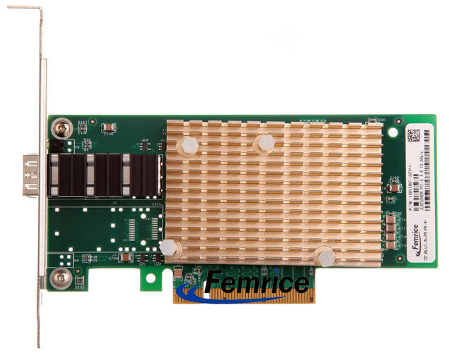 Femrice 10G 1 Port Gigabit Ethernet Server And Workstation Application Server Interface Card With SFP-10G-LR Module