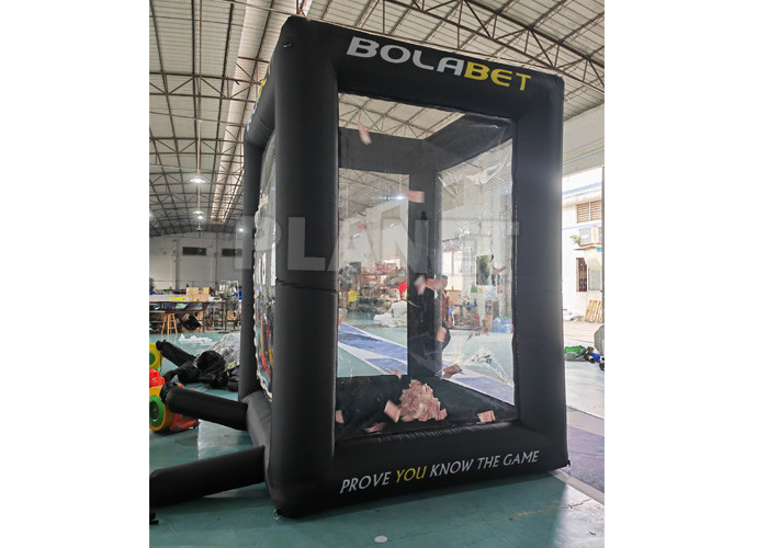 Customized Inflatable Money Machine Inflatable Money Booth Inflatable Cash Cube